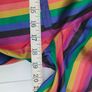 Rainbow striped shirt sleeve festival blazer uk12 Image 9
