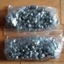 100x New Chrome Rod Brake Bicycle Lock-nuts Image 3
