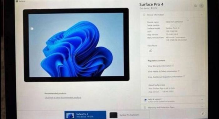 Microsoft Surface Pro 4