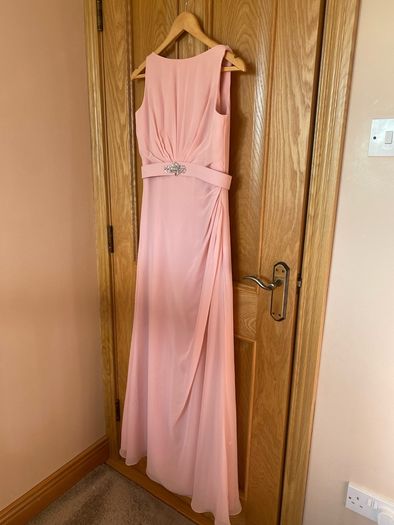TRUE BRIDE blush pink bridesmaid dresses