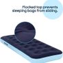 NEW SALE | Inflatable Flocked Airbed - Quick Inflation & Deflation Mattress - Lightweight Comfortable Perfect For Camping,Hiking, Caravan, Guest Bed - Waterproof Portable Image 3