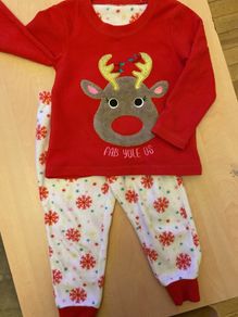 Christmas Fab-Yule-Us fleece pyjamas