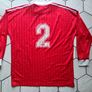 Football jersey vintage adidas red long sleeve XXXL Nr 2 2 - 3XL Image 7