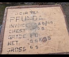 old tea shipping chest