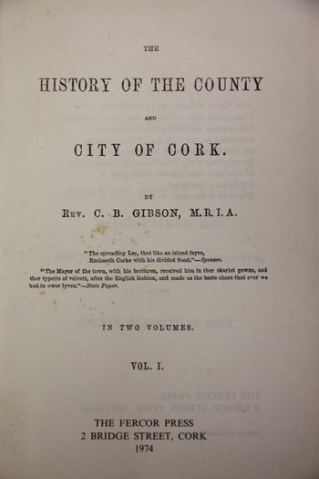 History of Cork City and County.