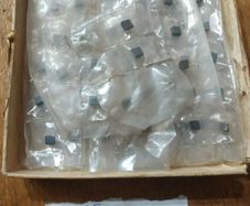 25 pcs Soviet CBN Cutting Tool Inserts 5.5x5.5x3.2 mm  Boron Nitride Composite