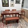 Mid Century table & chairs Image 3