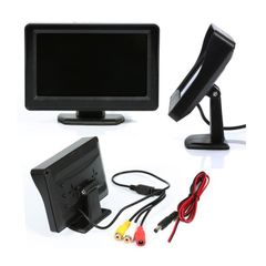 New Monitor TFT LCD 4.3 Inch Display Screen Antiflecs Protection DVD Car #1061