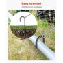 406,4 mm / 16-Inch 24 Pack Rebar Stakes Heavy Duty J Hook Galvanized Ground Anchors Image 6
