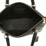 Coach Kelsie Satchel  in Pebble Leather Crossbody Bag Medium Size, colour black, cards, dust bag included. Image 8