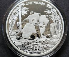2026 China 10 Yuan 30 Gram Silver Bullion Coin - Panda BU (In Capsule)