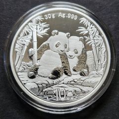 2026 China 10 Yuan 30 Gram Silver Bullion Coin - Panda BU (In Capsule)