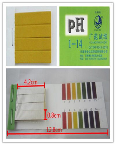 pH Test Strips 1-14 Litmus Paper