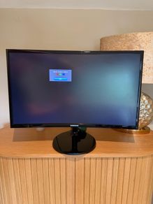 Samsung 24" curved monitor