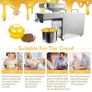 Intelligent Temperature Controlled Stainless Steel Oil Press Machine Oil Extractor for Cold/Hot Squeeze Image 2