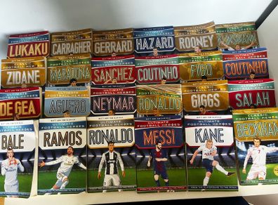 24 Books Ultimate Football Heroes