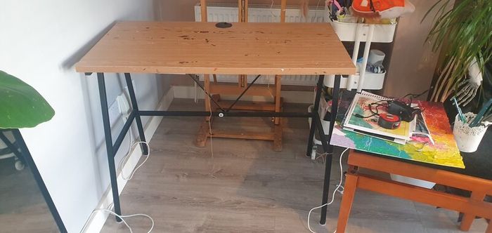 Wooden Desk  100 x 55 cm