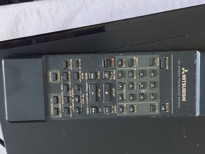 Mitsubishi Video Cassette Recorder Model HS-E10, With remote control, and working perfect, in excellent condition