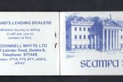 1983 Ireland Stampa Exhibition Souvenir Booklet showing General Post Office GPO includes X 1p, 2p, 3p &amp; 6p definitive stamp.