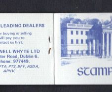 1983 Ireland Stampa Exhibition Souvenir Booklet showing General Post Office GPO includes X 1p, 2p, 3p & 6p definitive stamp.