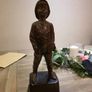 Fisher boy, bronze statue Image 2