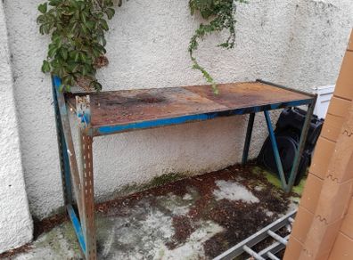 steel weld bench