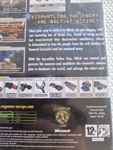 Metal Arms Glitch in the system Xbox Original Games Original