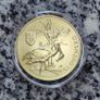 Slovakia 5 Euro Shiny Coin 2023 - Stork - Fauna and flora in Slovakia Image 2