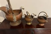 Antique Coal Bucket x 3