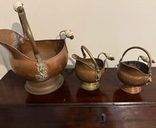 Antique Coal Bucket x 3