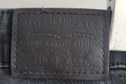 LEVI'S Premium Ladies Black High Rise Skinny Jeans Sz 30 (Fit 12UK)