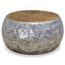 Coffee Table Aluminium Teak 60x60x30 cm Image 5