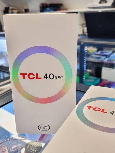 Brand new TCL40R 5G - 64GB 4GB Dual Sim Unlocked Starlight Black