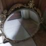 Vintage Round Mirror 16,5" x 16" Image 9