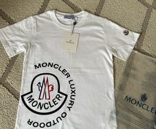 White Moncler Tshirt - New with tags