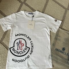 White Moncler Tshirt - New with tags
