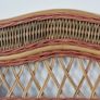 Vintage Wall Mounted Rattan Wicker Mirror Image 3