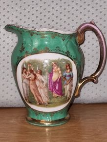 Vintage Rudolstadt Beyer and Bock Germany Milk Jug
