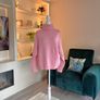 Girls Pink Knitted Roll Neck Jumper from Destination Image 4