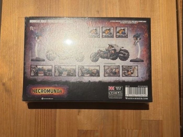 Necromunda Ironhead Squats Svenotar Scout Trikes
