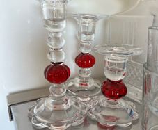 3 candle holders