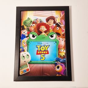 Toy Story 5 - A4 Framed Poster Print