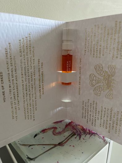 Creed Queen of Silk official carded sample