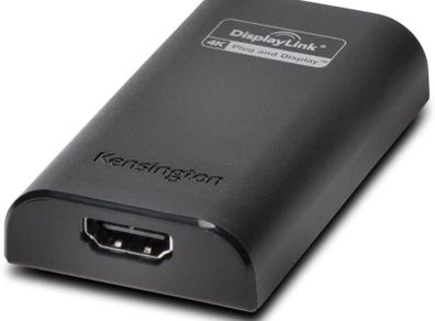 Kensington VU4000 USB 3.0 to HDMI 4K Video Adapter (K33988WW), Black