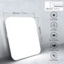 Ceiling Lights 24W, 2500lm Super Bright Square LED Ceiling Light, Daylight White 5000K, Light Fittings Ceilings for Office, Living Room, Bedroom, Kitchen, Hall, Porch and More, 30x30cm (FREE POSTAGE) Image 4