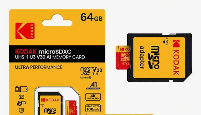 High-Quality Kodak Micro SD Card 64GB