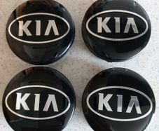 4 x KIA centre caps - FREE POST