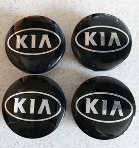 4 x KIA centre caps - FREE POST