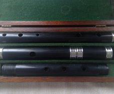 Irish Blackwood Flute by Des Seery
