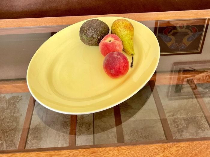 Arklow Pottery Ireland Farmhouse Kitchen Display Platter Pale Yellow 1960s